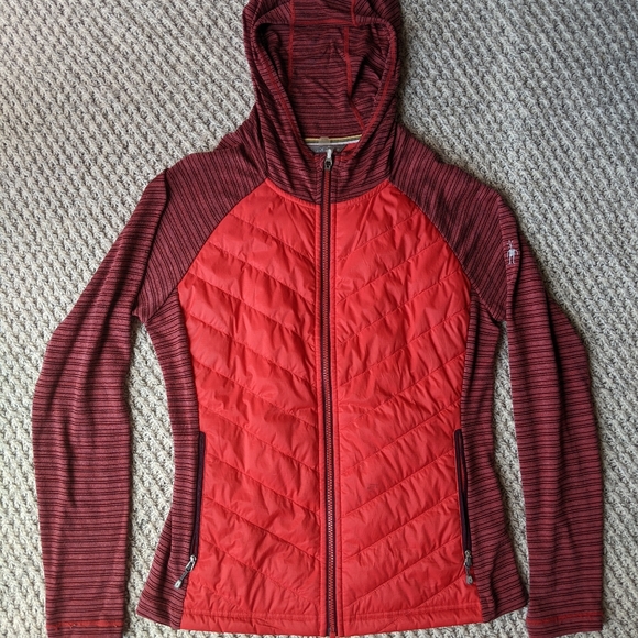 Smartwool Jackets & Blazers - Smartwool women's medium light jacket, red and burgundy.